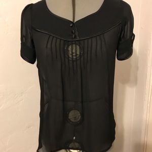 BCX Sheer Blouse